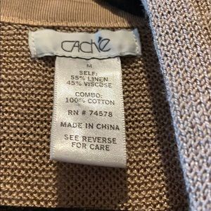 Cache Jackets & Coats - Cache sweater vest Cache Jackets & Coats - Cache sweater vest